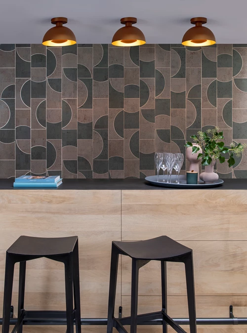 Lucide SIEMON - Plafonnier - Ø 25 cm - 1xE27 - Jaune Ocre - ambiance 1